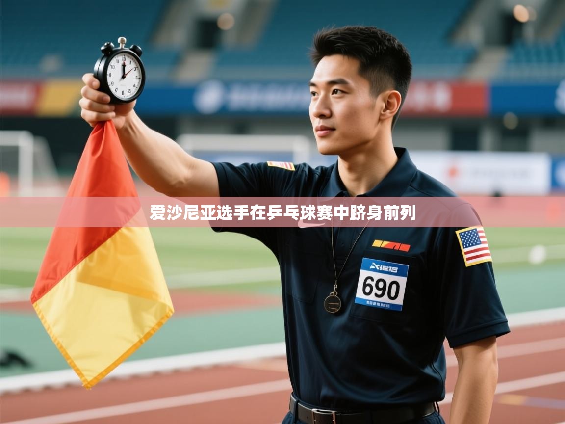 爱沙尼亚选手在乒乓球赛中跻身前列